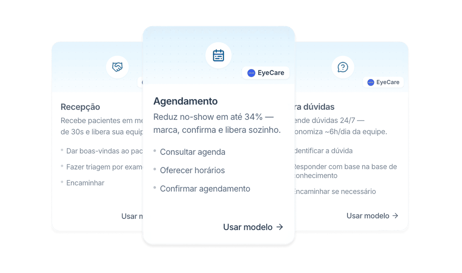 Eficiência Operacional — Clinia